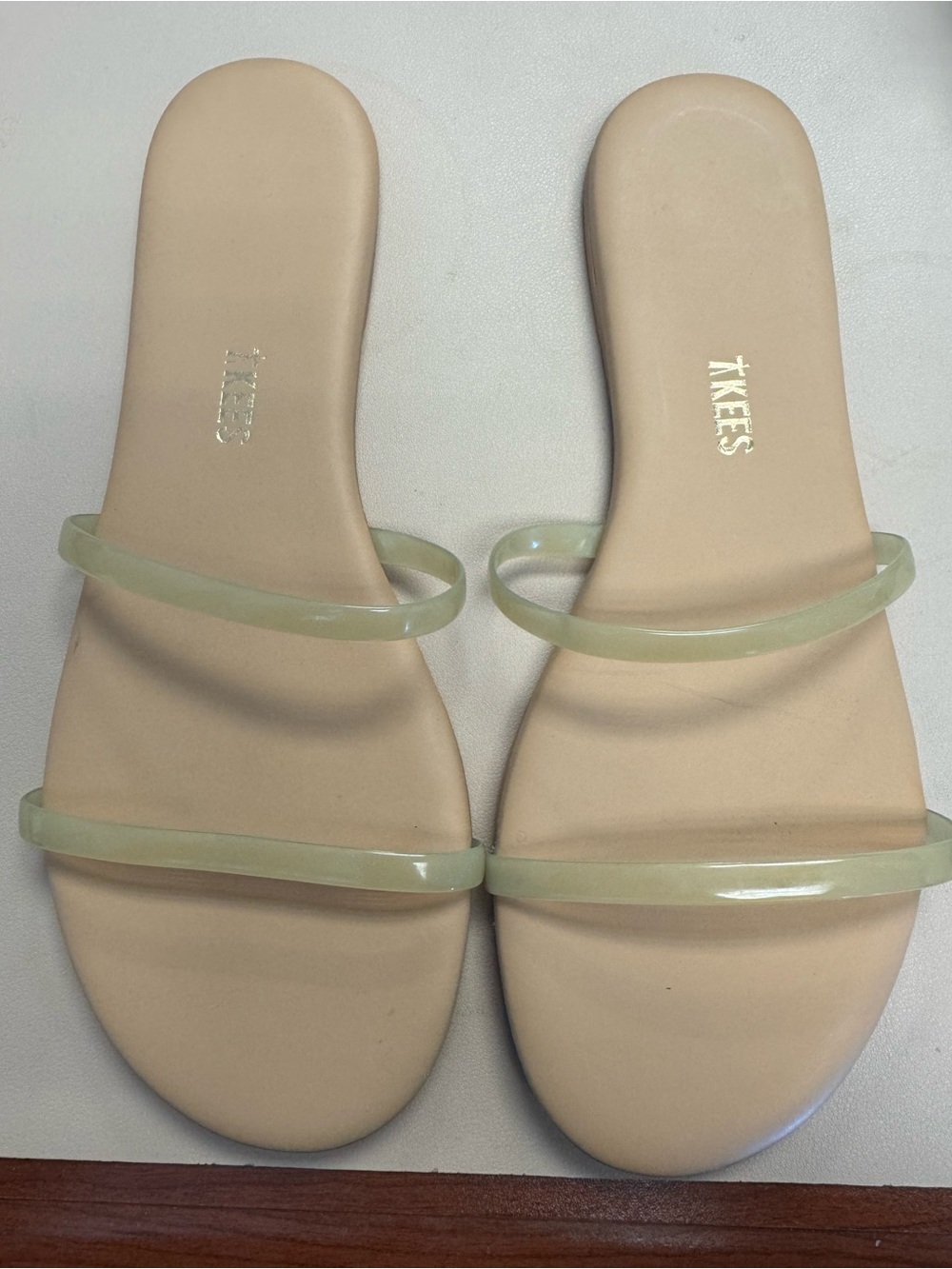 TKEES Women’s Gemma Nude Slide Sandals